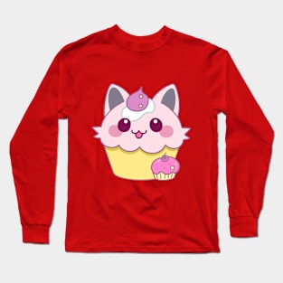 Cupcake Long Sleeve T-Shirt